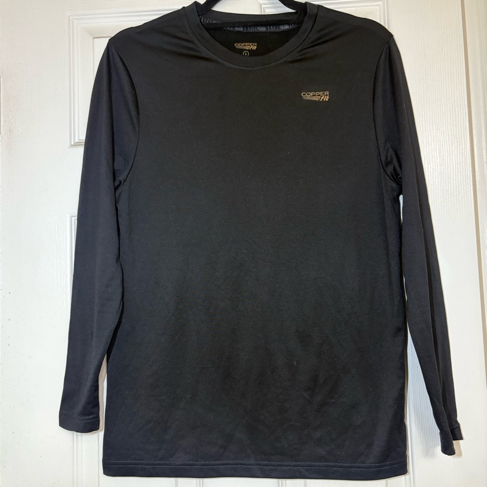 Copper Key Men's Black Long Sleeve Shirt